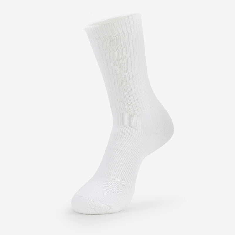 Thorlo Walking Moderate Cushion - Crew Socks White