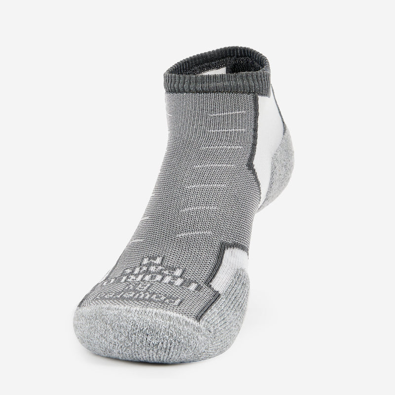 Thorlo Experia TECHFIT Light Cushion - Low Cut Socks Grey