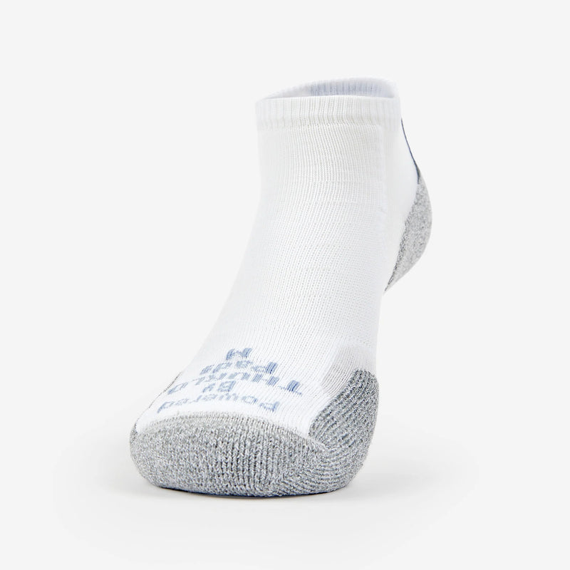 Thorlo Experia TECHFIT Light Cushion - Low Cut Socks White
