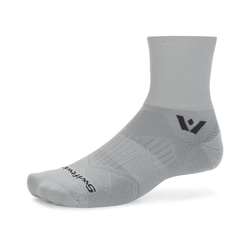 Swiftwick Aspire Four - Quarter Socks Pewter