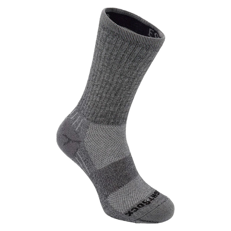 Wrightsock Escape - Crew Socks Ash Twist