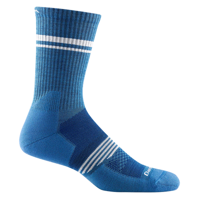 Darn Tough Men's Element Lightweight Athletic - Micro Crew Socks Cobalt