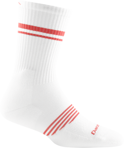 Darn Tough Women's Element Lightweight Athletic - Crew Socks White