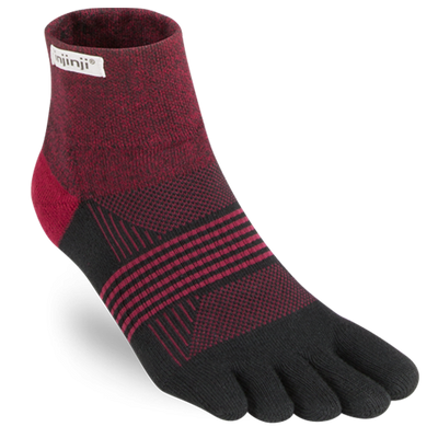 Injinji Trail Midweight Women's - Mini Crew Socks Ember