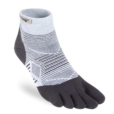 Injinji Run Lightweight - Mini Crew Socks Gray '22