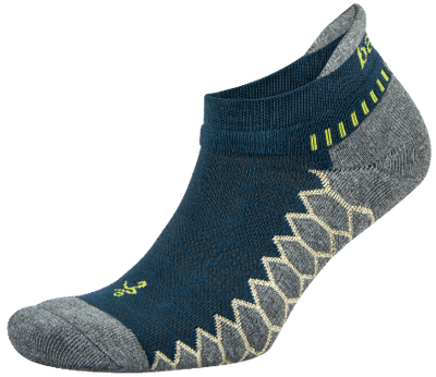 Balega Silver - No Show Socks Legion Blue/Grey