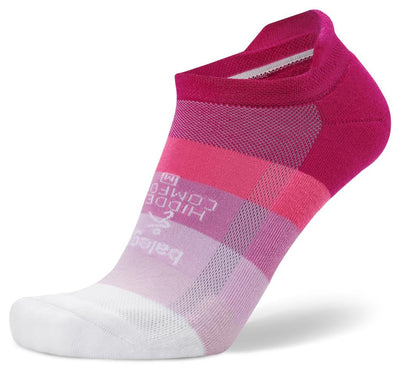Balega Hidden Comfort Socks Neon Pink/White