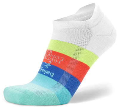 Balega Hidden Comfort Socks White/Retro Bright