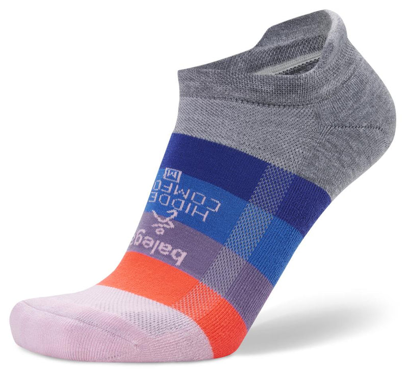 Balega Hidden Comfort Socks Midgrey/Swift Violet