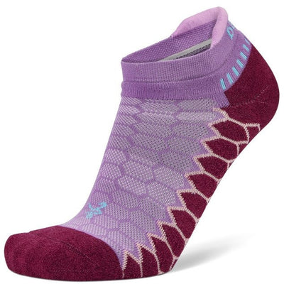 Balega Silver - No Show Socks Bright Lilac/Wildberry