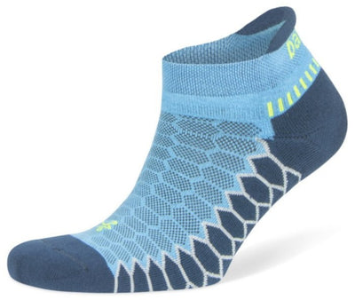 Balega Silver - No Show Socks Legion Blue/Ethereal Blue