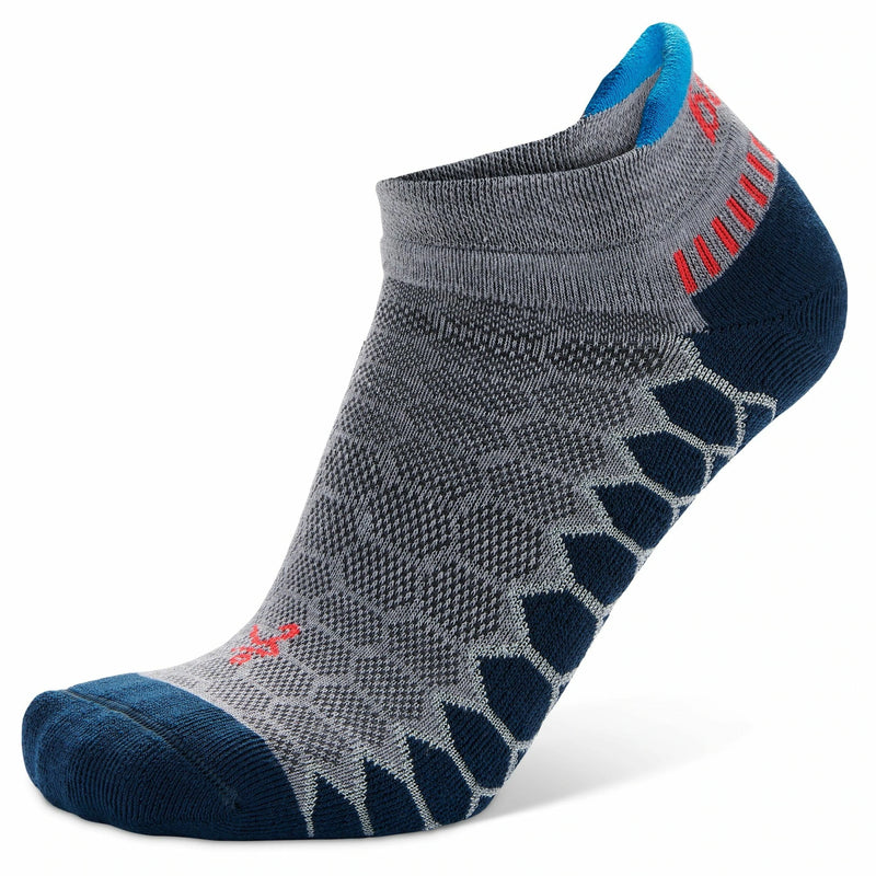 Balega Silver - No Show Socks Midgrey/Ink