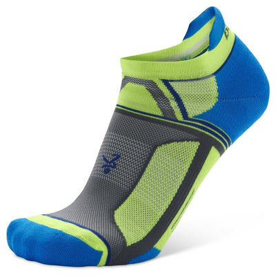 Balega Hidden Contour Recycled Socks Ethereal Blue/Neon Lime