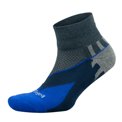Balega Enduro - Quarter Socks Charcoal/Cobalt