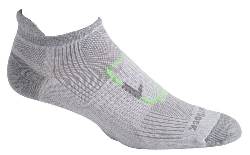 Wrightsock Eco Run - Tab Socks Grey/Marl