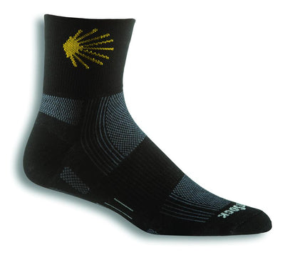 Wrightsock Eco Explore - Quarter Socks Black/Camino