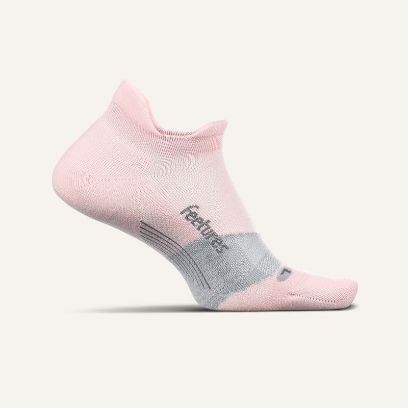 Feetures Elite Max Cushion - No Show Tab Socks Propulsion Pink
