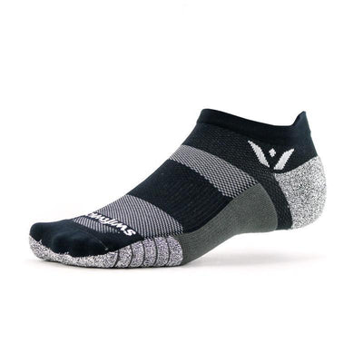 Swiftwick Flite XT Zero Tab - No Show Socks Black