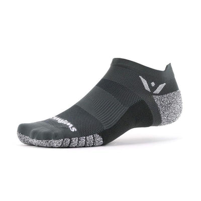 Swiftwick Flite XT Zero Tab - No Show Socks Gray