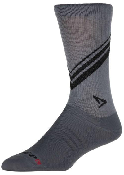Drymax Hyper Thin Running - Crew Socks Dark Gray/Black