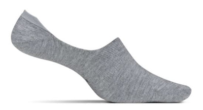Feetures Women's Everyday Ultra Light - Hidden Socks Light Grey