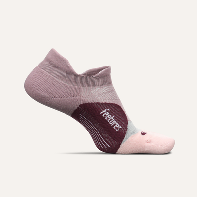 Feetures Elite Ultra Light - No Show Tab Socks Lilac Mauve