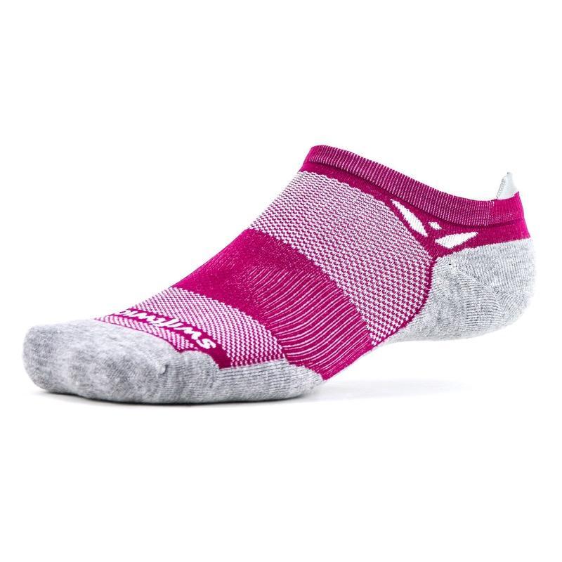 Swiftwick Maxus Zero - No Show w/Tab Socks Berry