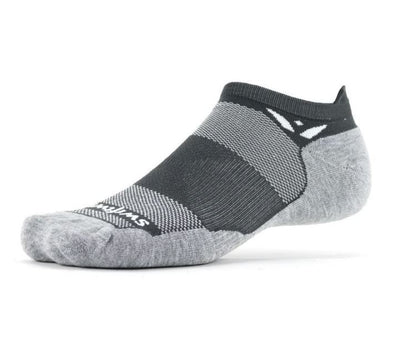 Swiftwick Maxus Zero - No Show w/Tab Socks Gray