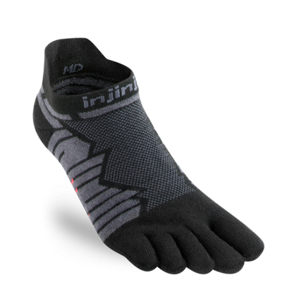 Injinji Ultra Run - No Show Socks Onyx