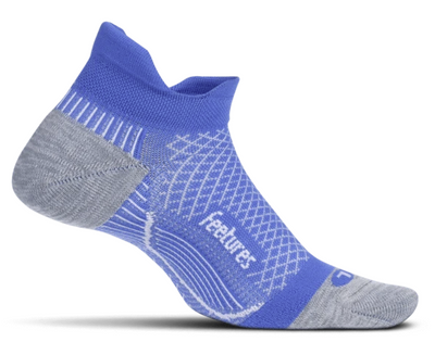 Feetures Plantar Fasciitis Relief Sock Light Cushion - No Show Tab Socks True Blue
