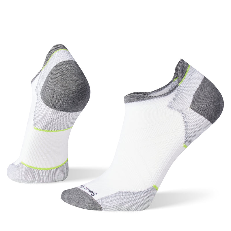Smartwool Run Zero Cushion - Low Ankle  White