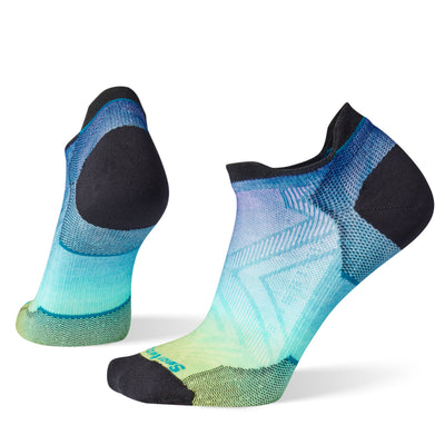 Smartwool Women's Run Zero Cushion - Low Ankle  Capri Ombre Print