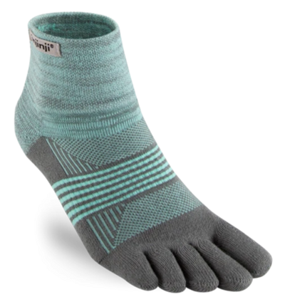 Injinji Trail Midweight Women's - Mini Crew Socks Mint