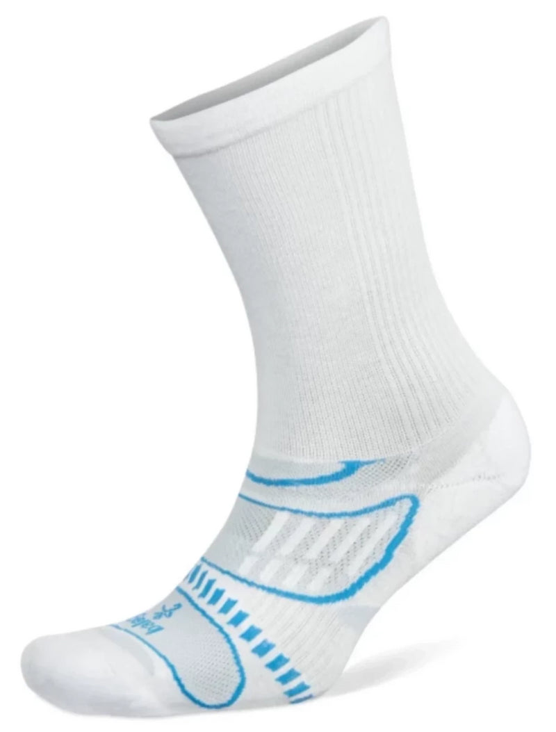 Balega Ultralight - Crew Socks White/French Blue