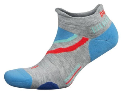 Balega UltraGlide - No Show Socks Midgrey/Ethereal Blue