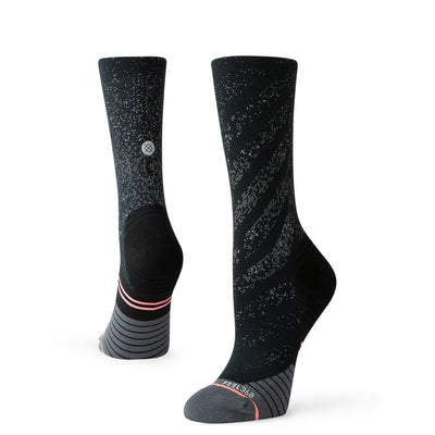Stance Women's Uncommon Run - Crew Socks Black