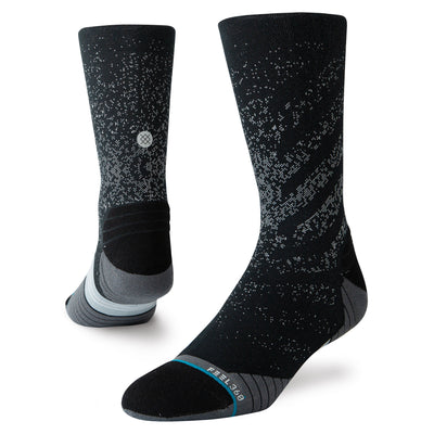 Stance Run - Crew Socks Black