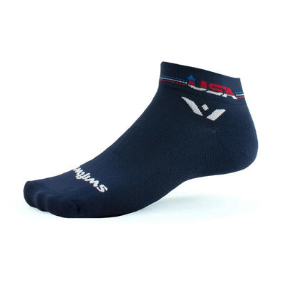 Swiftwick Vision One - Low Cut Socks Retro USA