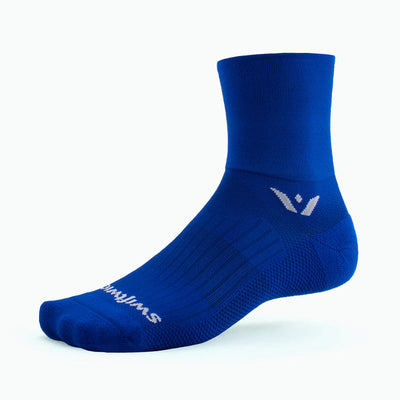 Swiftwick Aspire Four - Quarter Socks Cobalt Blue