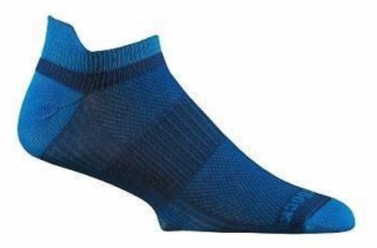 Wrightsock Coolmesh II - Tab Socks Royal/Electric Blue