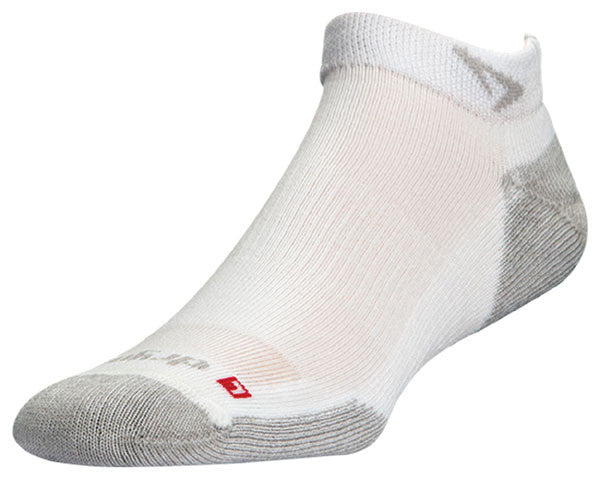 Drymax Running - Mini Crew Socks White/Gray