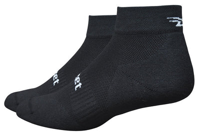 Defeet D-Evo 1 in. Socks Black