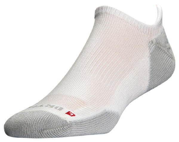 Drymax Running - No Show Tab Socks White/Gray