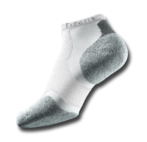 Thorlo Experia XCCU Micro - Low Cut Socks White