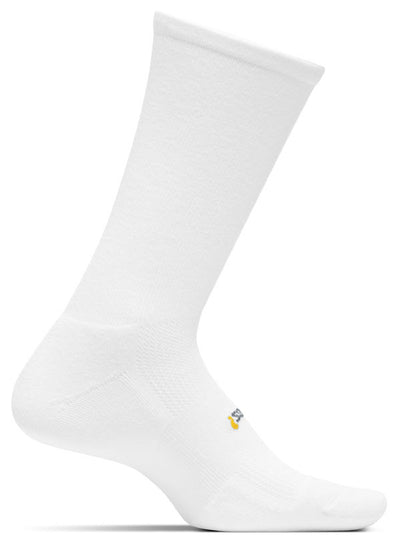 Feetures High Performance Cushion - Crew Socks White