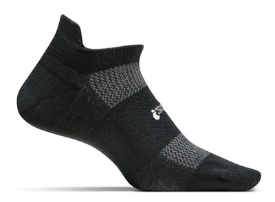 Feetures High Performance Ultra Light - No Show Tab Socks Black