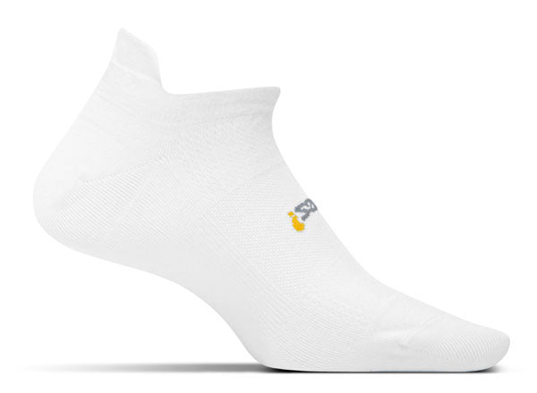Feetures High Performance Ultra Light - No Show Tab Socks White