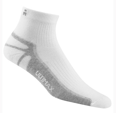 Ironman Thunder Pro - Quarter (Clearance) Socks White