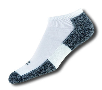 Thorlo Thin Cushion Women - Micro Mini (Clearance) Socks White/Black