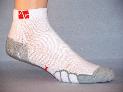 Vitalsox Light Weight - Ped (Low Cut) Socks White